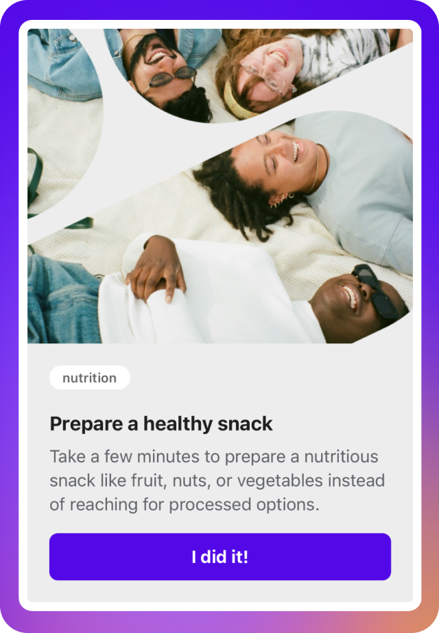 Momentum actions